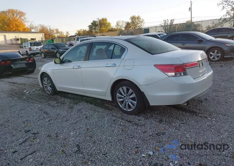 2011 Honda Accord 3.5 Ex-L from USA, damaged, VIN 1HGCP3F86BA011719